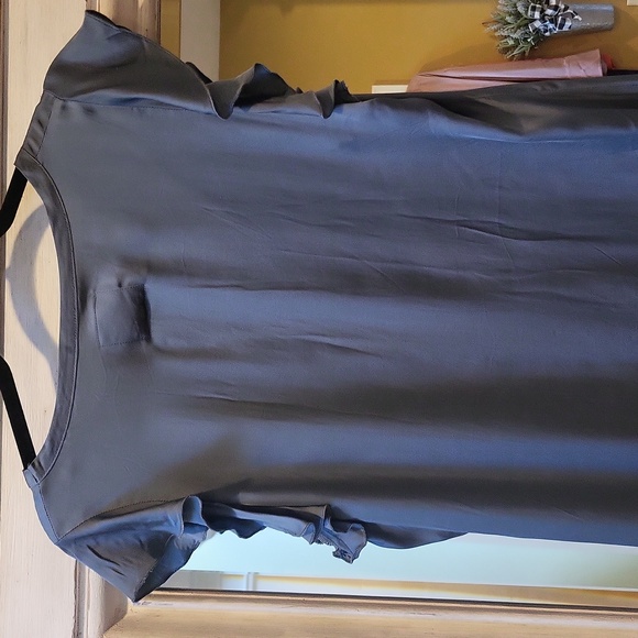 Chaser Sliky Hi-Lo Shirt-Tail Dress Sz. M - Picture 3 of 7